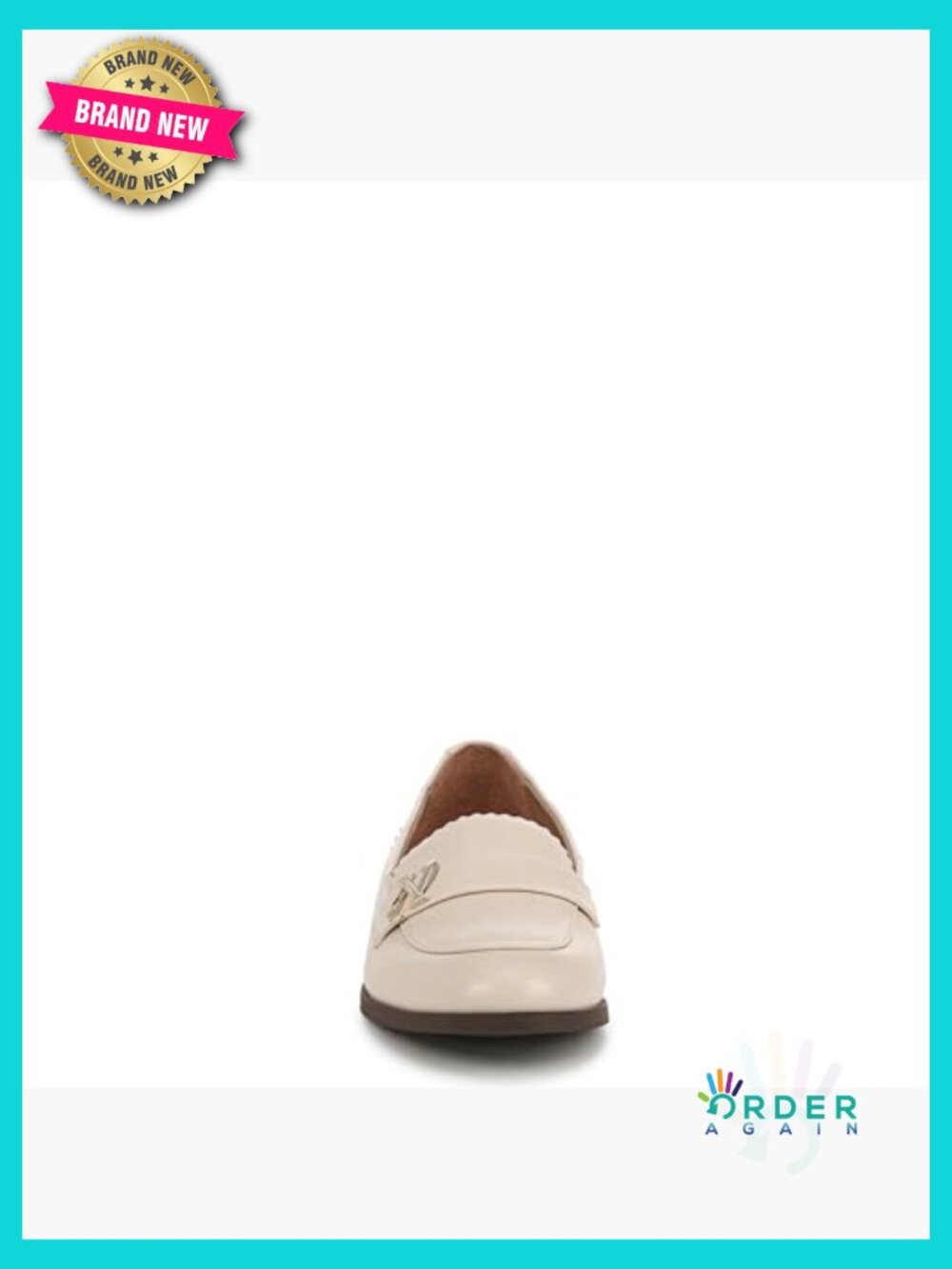 Slip On Loafers Classic Comfort Round Toe Flat Heel Pull On Welt Stitching Bow - Picture 2 of 7